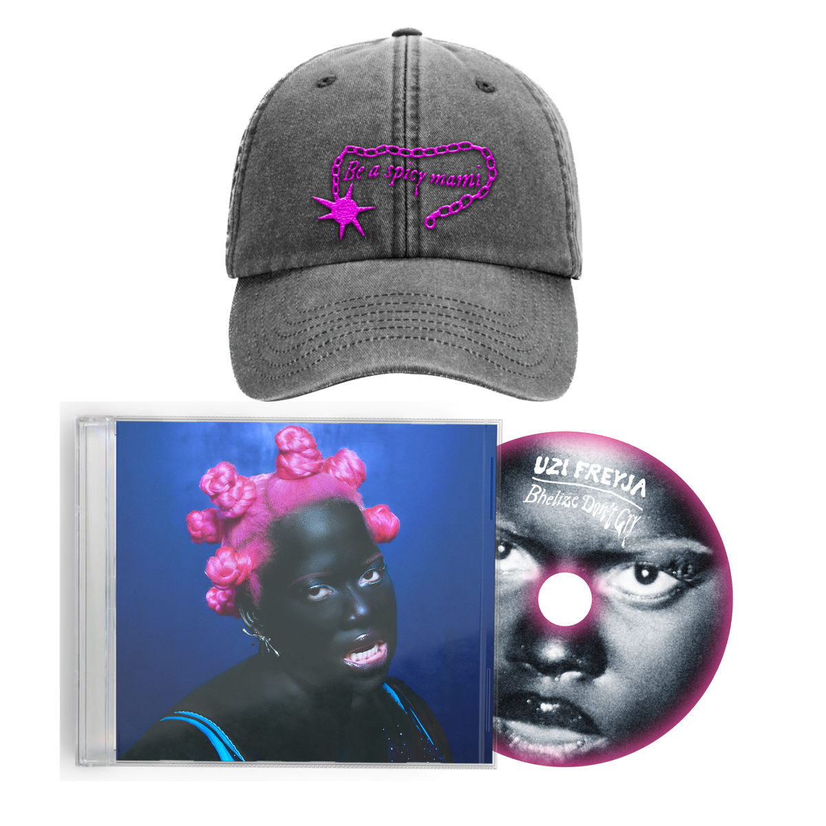 Bundle · BHELIZE DON'T CRY CD Deluxe Edition + CAP